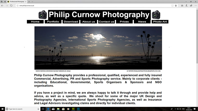 Philip Curnow Photography,&nbsp; Site Designed by Philip Curnow and Hosted by Weboriel
